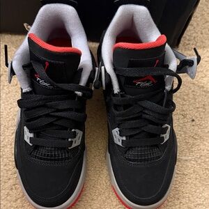 Black and Red Sneakers